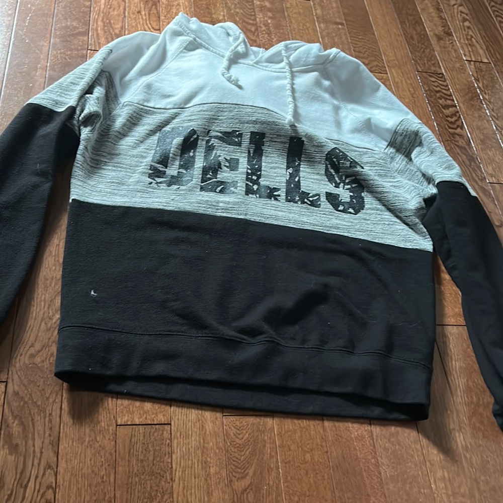 Wisconsin Dells Black White & Grey Hoodie